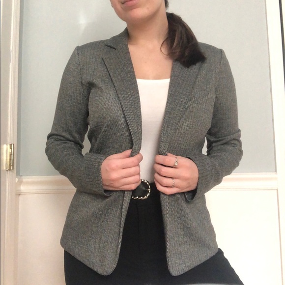 NWOT Tahari Gray Blazer - Picture 5 of 11